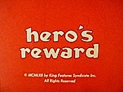 Hero's Reward Cartoon Pictures