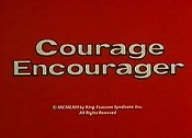 Courage Encourager Cartoon Pictures