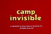 Camp Invisible Cartoon Pictures