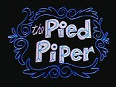 The Pied Piper The Cartoon Pictures
