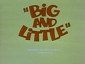 Big And Little Pictures Cartoons