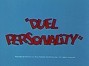 Duel Personality Cartoon Pictures