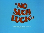 No Such Luck Pictures Cartoons
