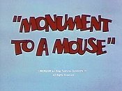 Monument To A Mouse Cartoon Pictures