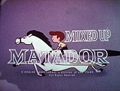 Mixed Up Matador Cartoon Character Picture
