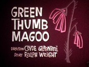 Green Thumb Magoo Picture Of Cartoon