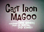 Cast Iron Magoo Picture Of Cartoon