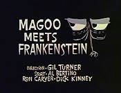 Magoo Meets Frankenstein Picture Of Cartoon