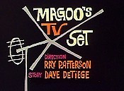 Magoo's TV Set Cartoon Pictures