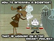 How to Interview a Scientist That Is Working on a Top Secret Project Pictures In Cartoon