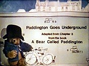 Paddington Goes Underground Pictures Of Cartoon Characters