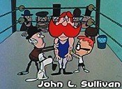 John L. Sullivan Cartoon Picture