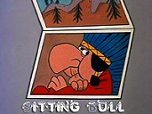Sitting Bull Cartoon Picture