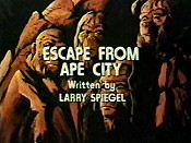 Escape From Ape City Pictures Of Cartoon Characters