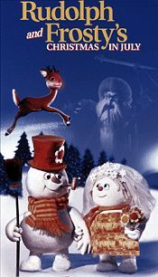 Rudolph And Frosty's Christmas In July Cartoon Character Picture
