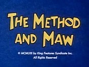 The Method And Maw Free Cartoon Pictures