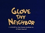 Glove Thy Neighbor Pictures Cartoons