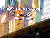 Donatello's Badd Time Free Cartoon Pictures