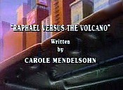 Raphael Versus The Volcano Free Cartoon Pictures