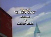 Rhino-Man Free Cartoon Pictures