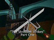 The Shredder Strikes, Part 1 Cartoon Picture