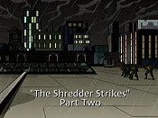 The Shredder Strikes, Part 2 Cartoon Picture
