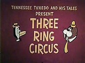 Three Ring Circus Cartoon Pictures