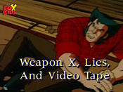 Weapon X, Lies, And Video Tape Picture Into Cartoon