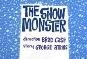 The Snow Monster Cartoon Pictures