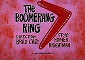 The Boomerang Ring Picture Into Cartoon