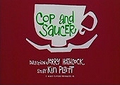 Cop And Saucer Picture Into Cartoon