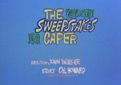 The Sweepstakes Caper Picture Into Cartoon