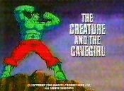 The Creature And The Cavegirl Cartoon Picture