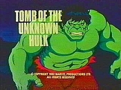 Tomb Of The Unknown Hulk Cartoon Picture