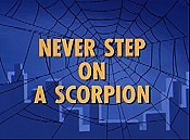 Never Step On A Scorpion Picture Into Cartoon