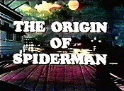 The Origin Of Spiderman Cartoon Picture