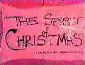 The Spirit Of Christmas (Jesus Vs. Frosty) Picture Of Cartoon