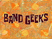 Band Geeks Cartoon Character Picture