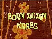 Born Again Krabs Cartoon Character Picture