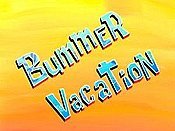 Bummer Vacation Cartoon Character Picture