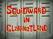 Squidward In Clarinetland Picture Of Cartoon