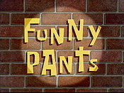 Funny Pants Cartoon Character Picture
