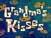 Grandma's Kisses Cartoon Character Picture