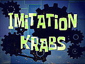 Imitation Krabs Cartoon Character Picture