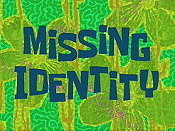 Missing Identity Cartoon Character Picture