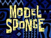 Model Sponge Picture Of Cartoon