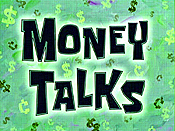 Money Talks Picture Of Cartoon