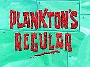 Plankton's Regular Picture Of Cartoon