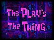 The Play's The Thing Picture Of Cartoon