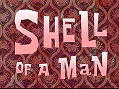 Shell Of A Man Cartoon Character Picture